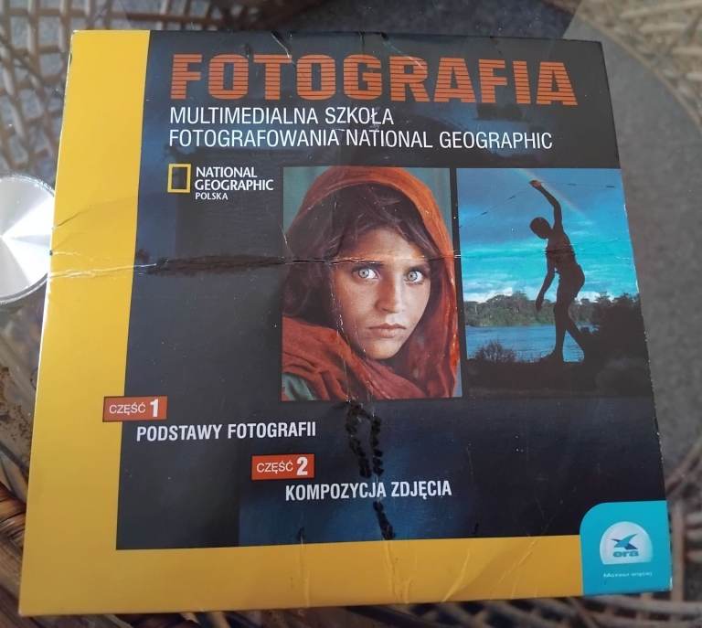 Fotografia Multimedialna Szkoła National Geographic część. CD Rom.