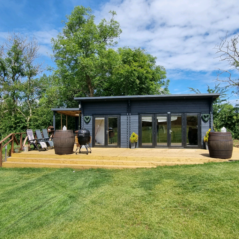 Timber cabin "MAYA" 7.5×4m - finance available