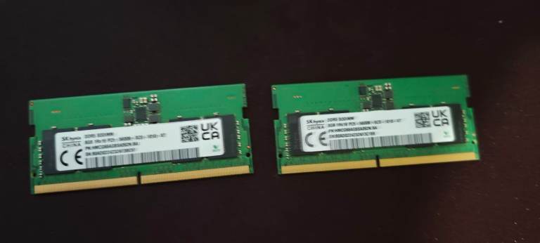 Laptop RAM DDR5 5600MHz SODIMM 2x 8GB