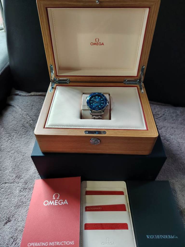 Omega Seamaster Professional Diver 300 Summer Blue Ltd Ed 