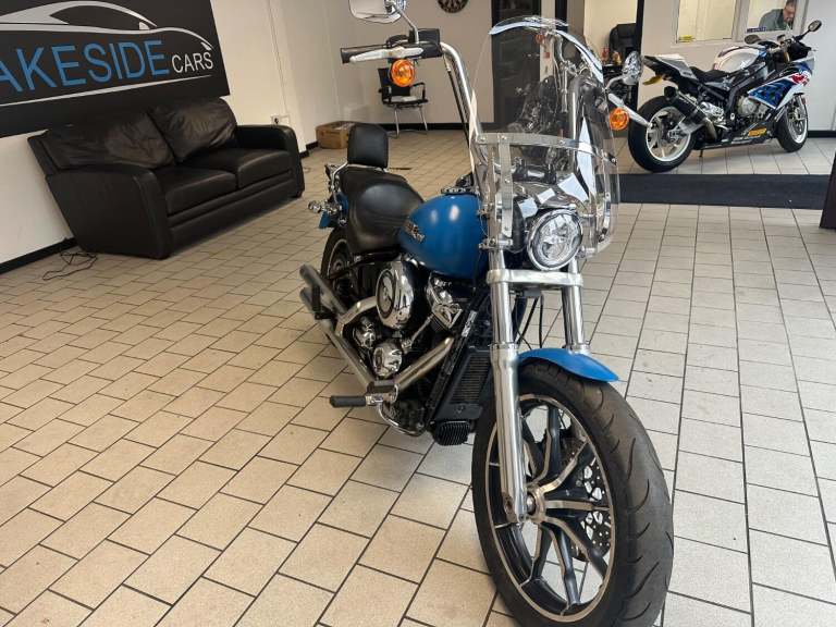 HARLEY-DAVIDSON SOFTAIL FXLR Low Rider Blue Manual Petrol 2018