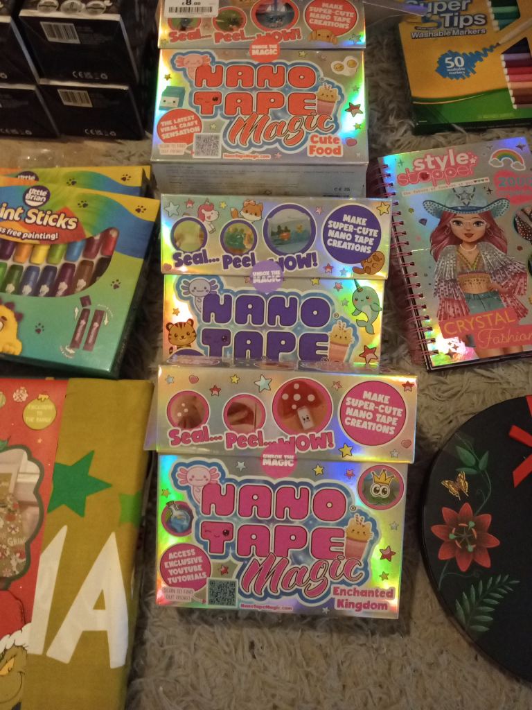 Nano tape magic craft toys