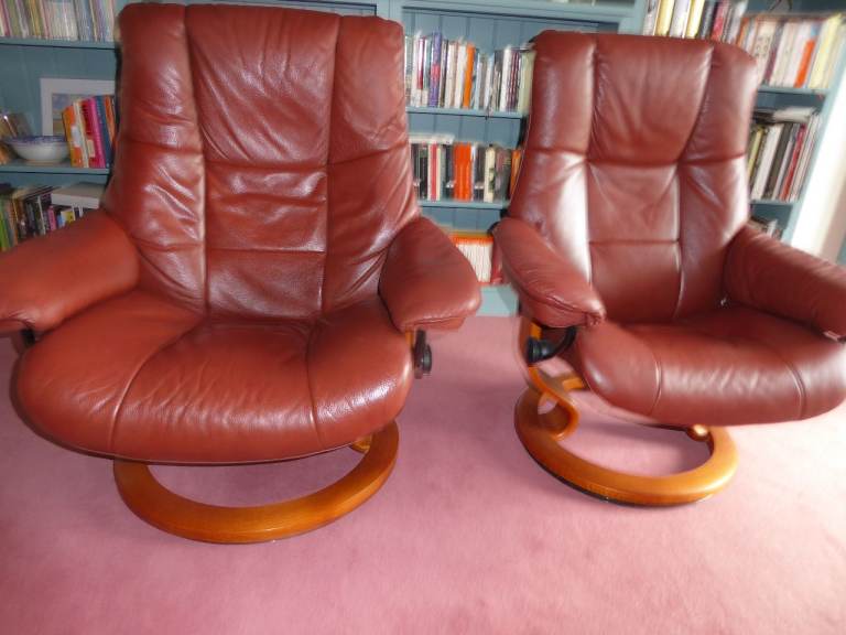 image for a pair of stressless chairs