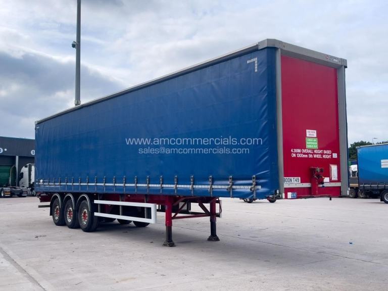 LAWRENCE DAVID 4300MM CURTAINSIDE TRAILER 