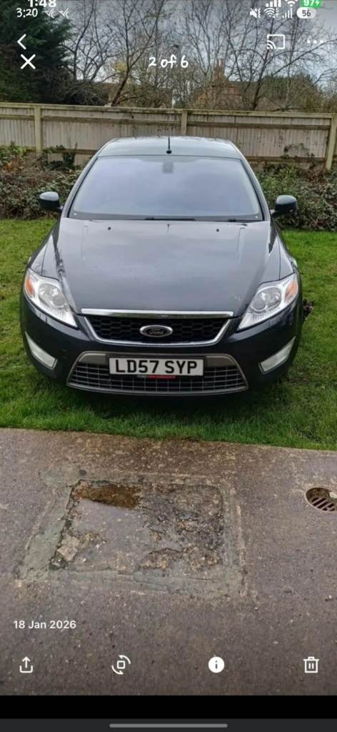 Ford, MONDEO, Hatchback, 2007, Manual, 2522 (cc), 5 doors