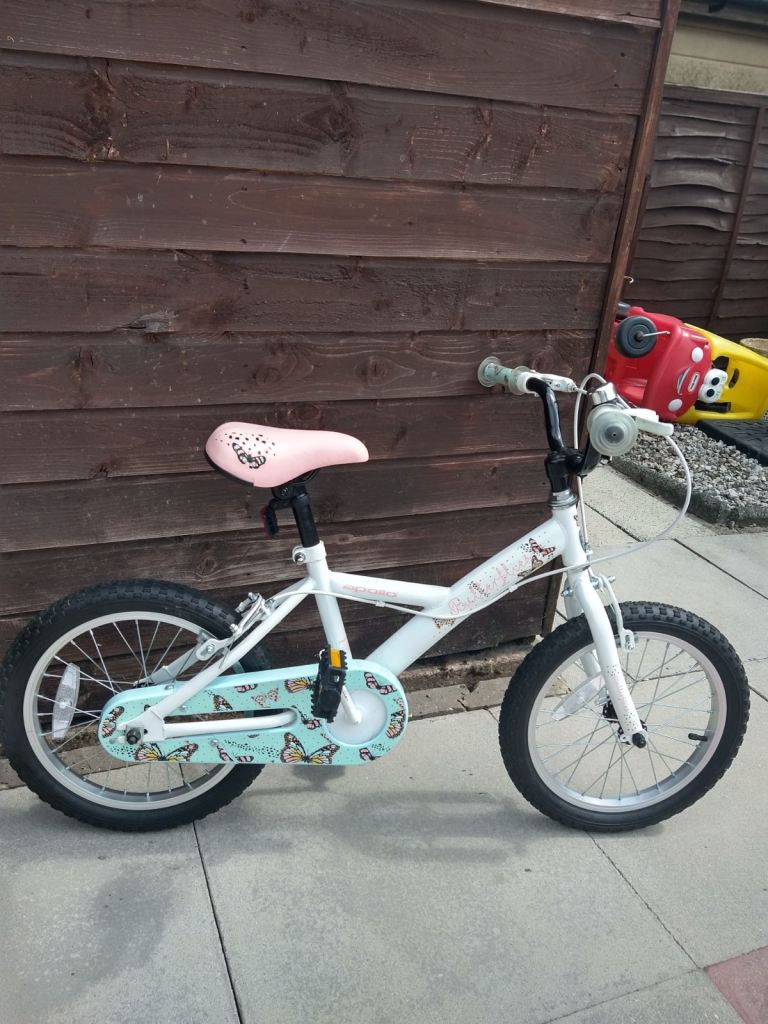 Girls bike Apollo Butterflies 16 inch  age 5-9