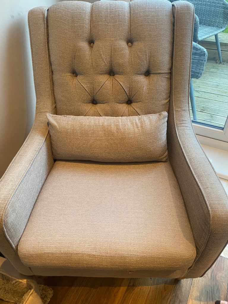 Grey Armchair 