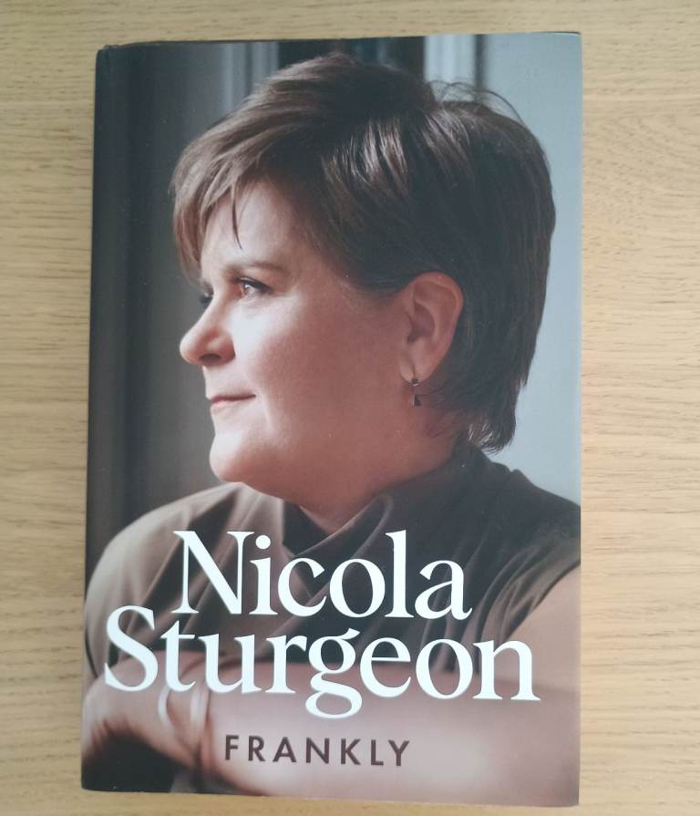 Nicola Sturgeon Book Frankly