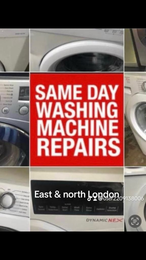 Washing machine oven cooker dryer fridge freezer sales install repairs 