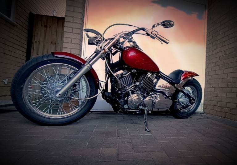 Custom Motorcycle XVS 650 low mileage