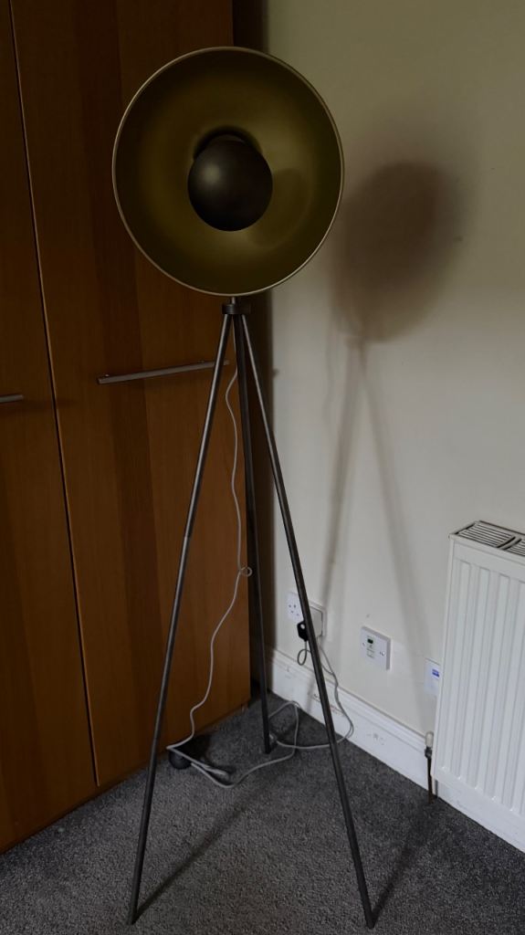 John Lewis brass floor lamp RRP £175