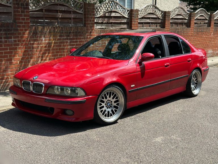 BMW E39 530i | Imola Red | Automatic | Sunroof | M5 Upgrades | ULEZ Compliant
