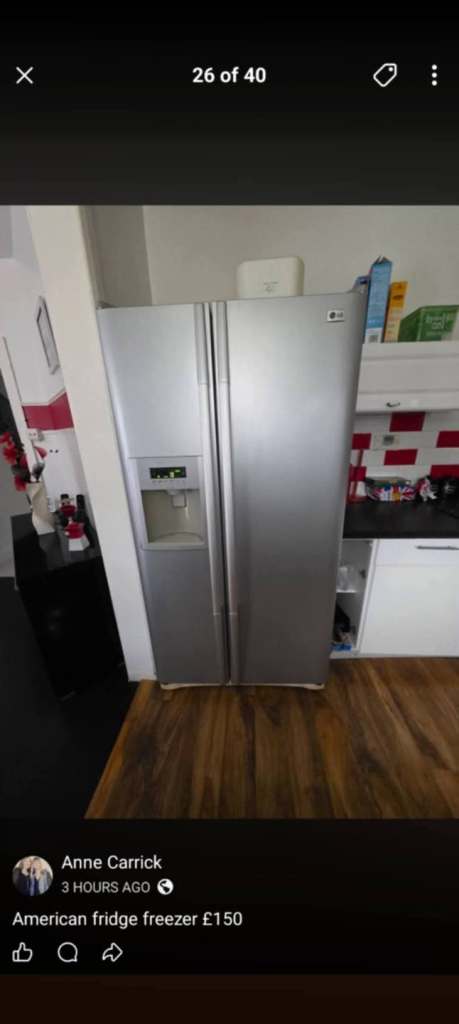American fridge freezer