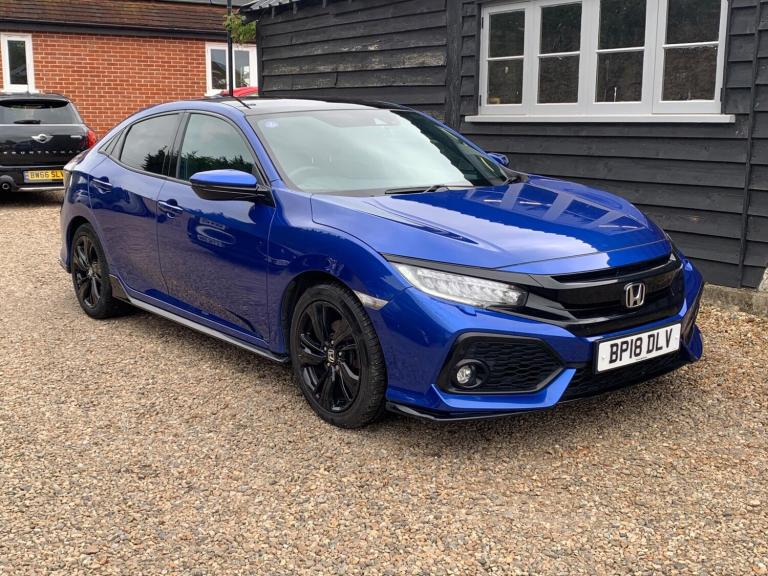2018 Honda Civic 1.5 VTEC Turbo GPF Sport Plus CVT Euro 6 (s/s) 5dr HATCHBACK Petrol Automatic