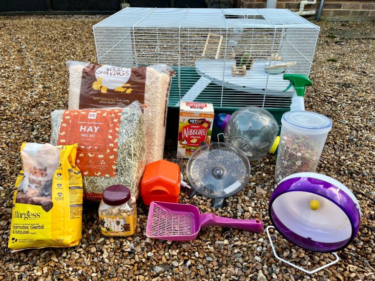 Dwarf Syrian Hamster & Mouse Cage 70cm + Accessories, Pets at Home Habitat 2