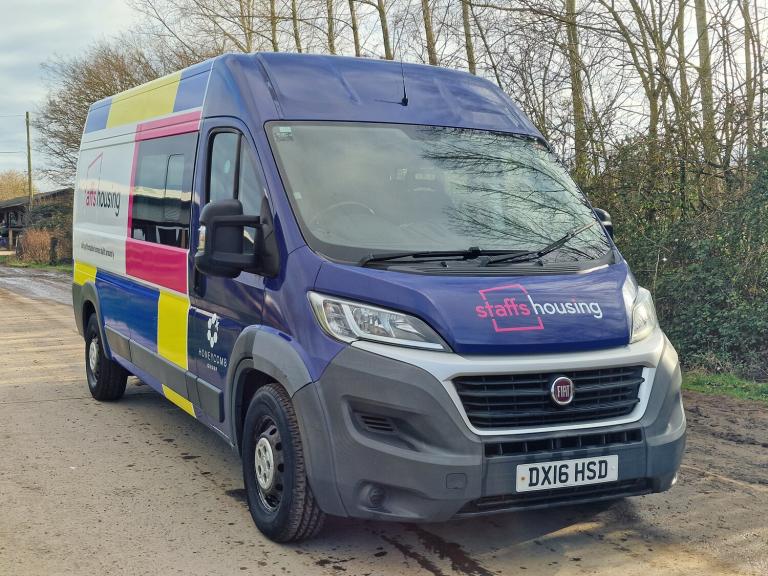 2016 Fiat Ducato 35 MAXI LWB 7 Seat Crew Cab  Low 54k Miles  Spares Repairs