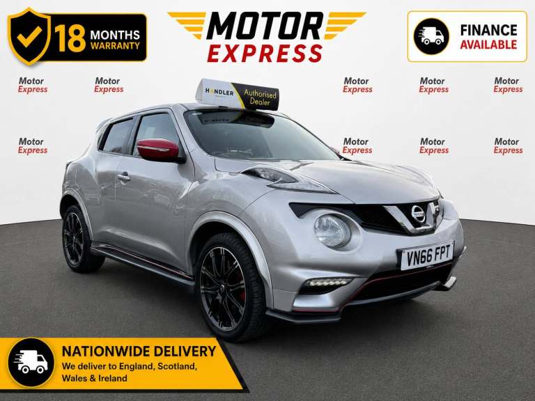 2016 Nissan Juke 1.6 DiG-T Nismo RS 5dr HATCHBACK Petrol Manual