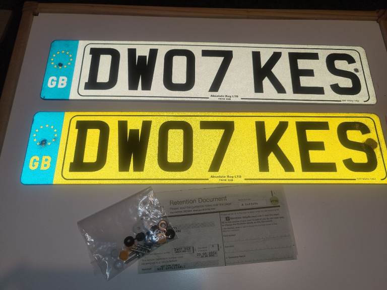 Private plate 