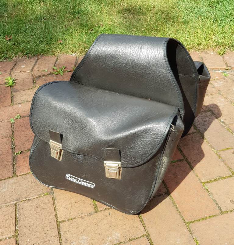 Motorcycle Soft Panniers by Euro designs.