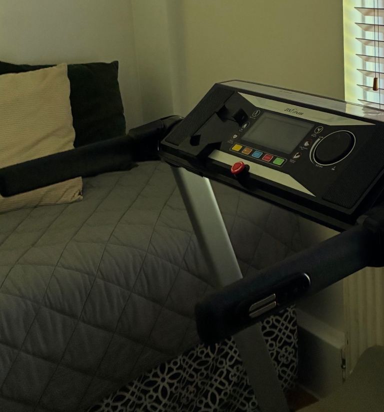Electric JTX slimline folding treadmill
