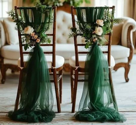 All colours of chair sashes - For Hire Only