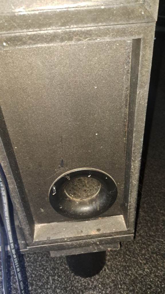 Music system tv stand 