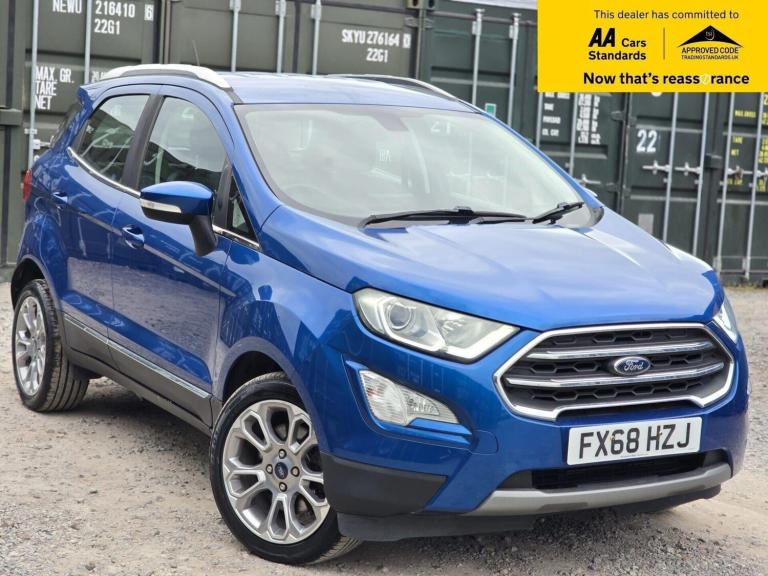 2018 Ford Ecosport 1.0T EcoBoost GPF Titanium SUV 5dr Petrol Auto Euro 6 (s/s) (125 ps) SUV Petro...