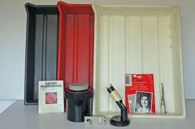 Darkroom 12x16 Print Developing Trays + Extras