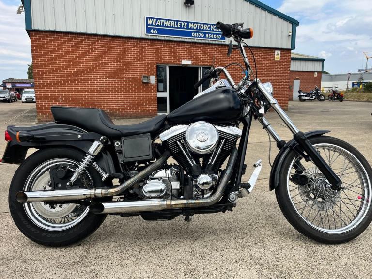 HARLEY DAVIDSON 1340cc DYNA WIDEGLIDE CLASSIC CUSTOM WITH DVLA ALLOCATED VIN NO