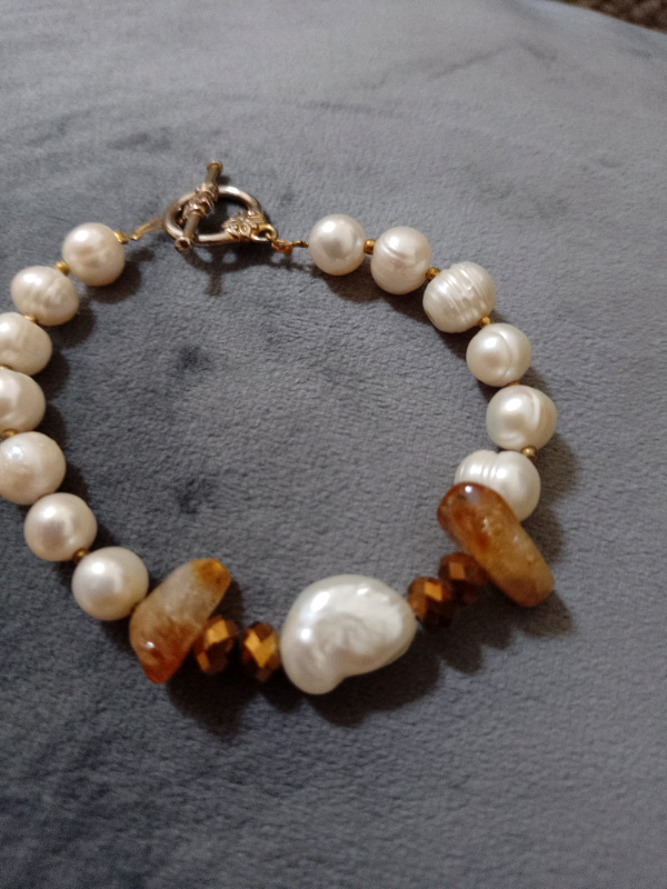 Jewellery baroque pearl bracelet (Barhill)