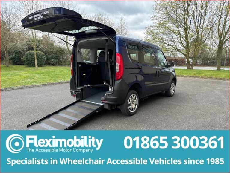 2018 Fiat Doblo 1.4 16V Pop 5dr Wheelchair Accessible Vehicle  MPV Petrol Manual