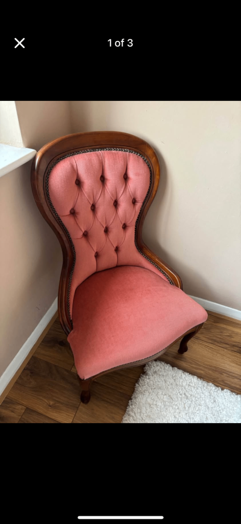 image for Antique style Victorian chair 