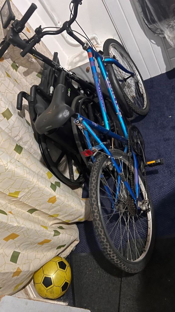 Raleigh Kids Bike – Blue, Good Condition