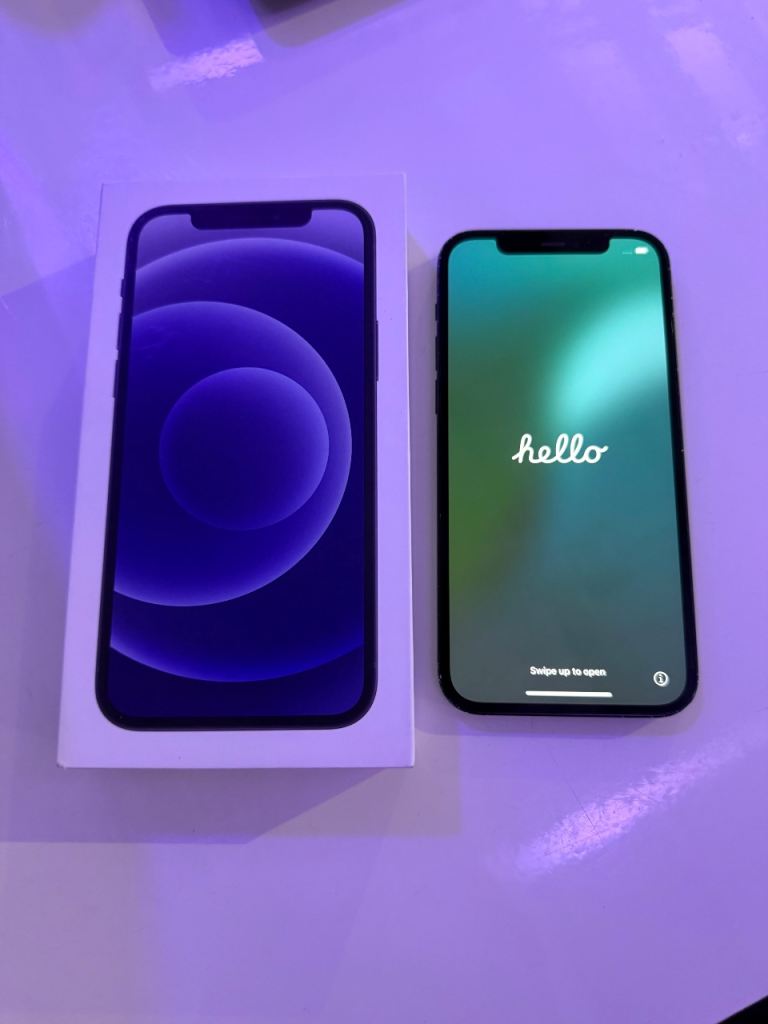 APPLE IPHONE 12 BLACK – EXCELLENT CONDITION