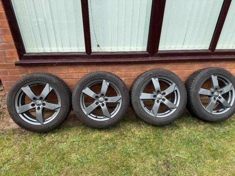 Winter/snow tyres with Alloys