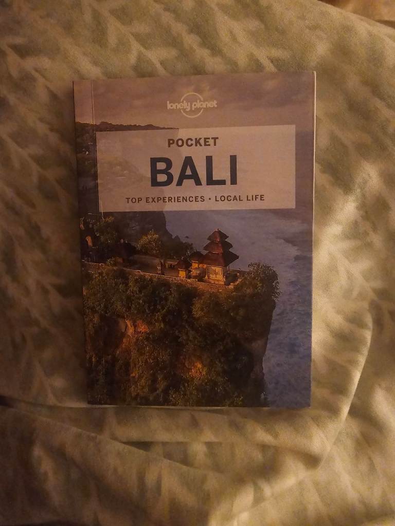 Lonely Planet Pocket Bali Travel Guide Book – New Condition