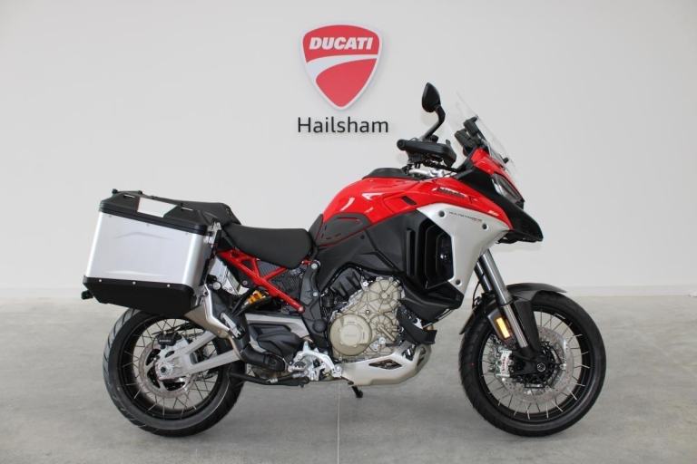 2025 Ducati Multistrada V4 Rally, New and Unregistered, luggage