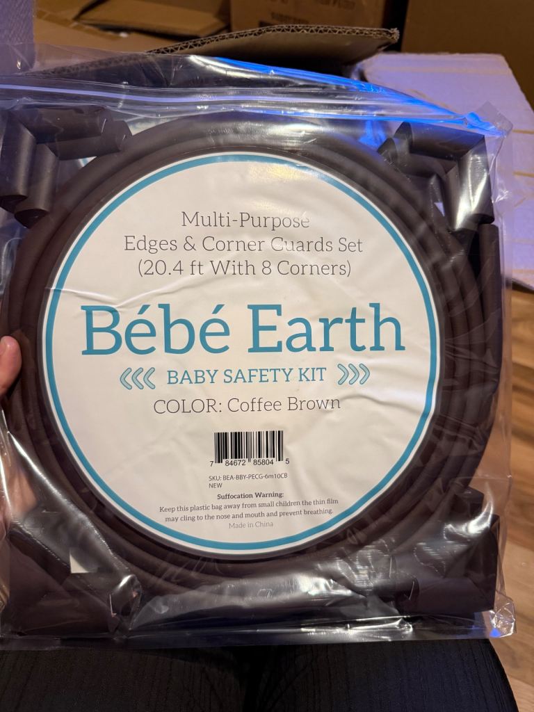 Bébé Earth Coffee Brown Proofing Edge and Corner Safety Kit
