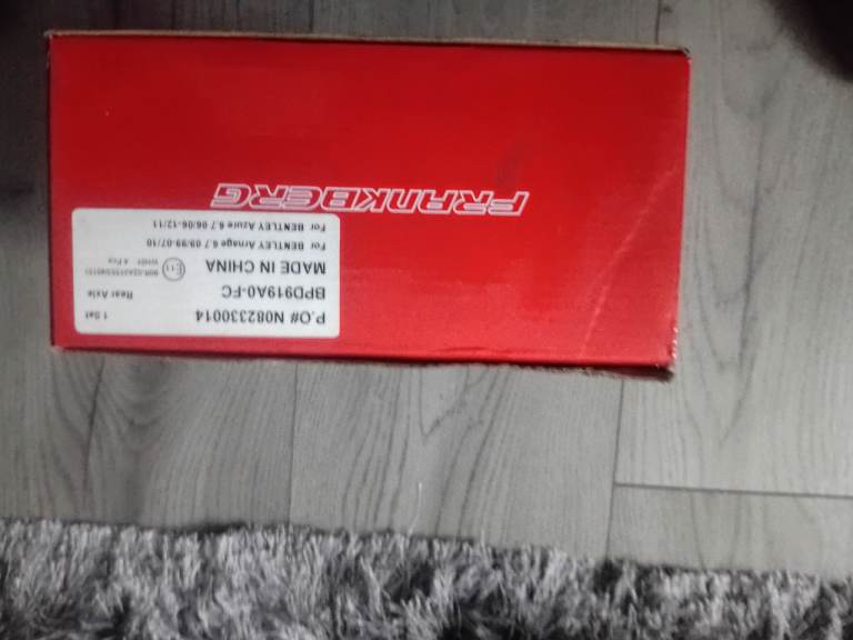 Bmw e61 rear brake pads
