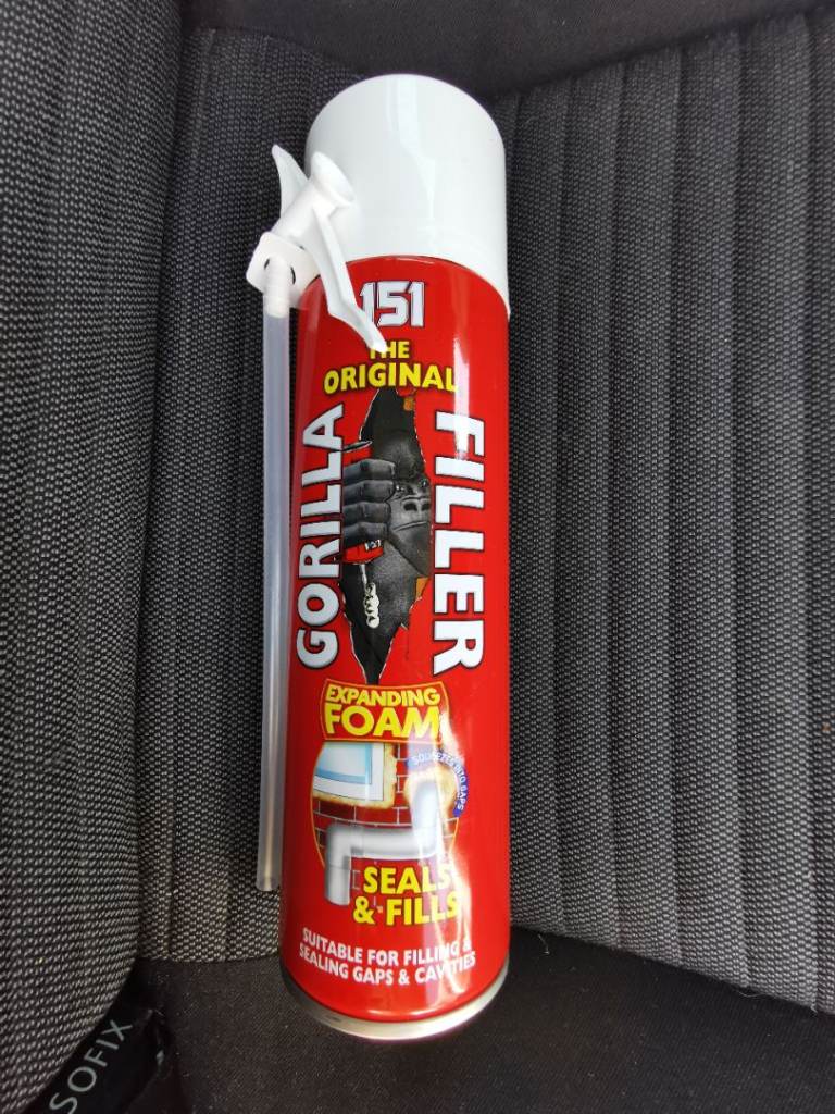 Gorilla 151 expanding foam 500ml new