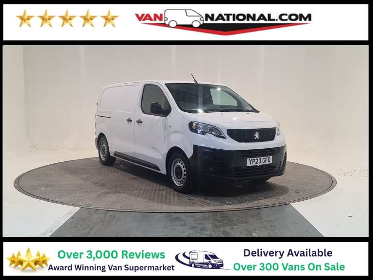 2023 Peugeot Expert 1.5 BLUEHDI 1000 PROFESSIONAL PREMIUM L1 100 BHP Panel Van Diesel Manual