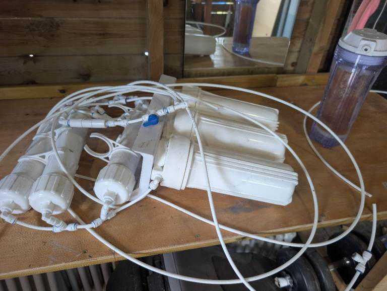 RO water purifier with DI