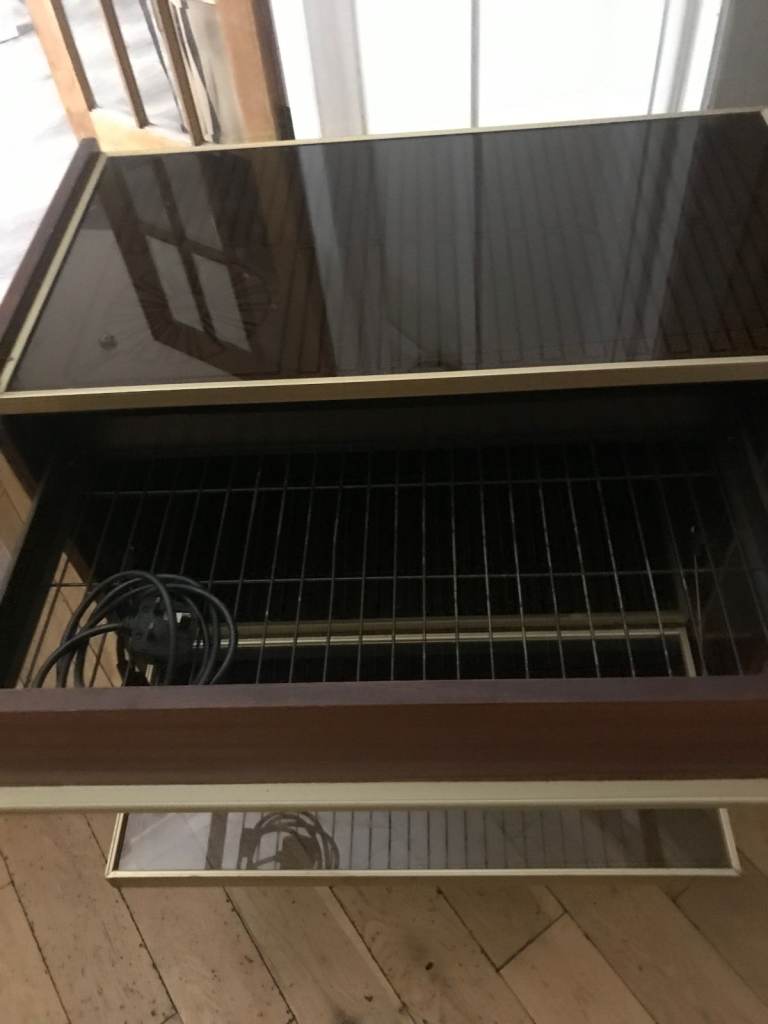 FREE Heated ceramic top food warmer hostess trolley