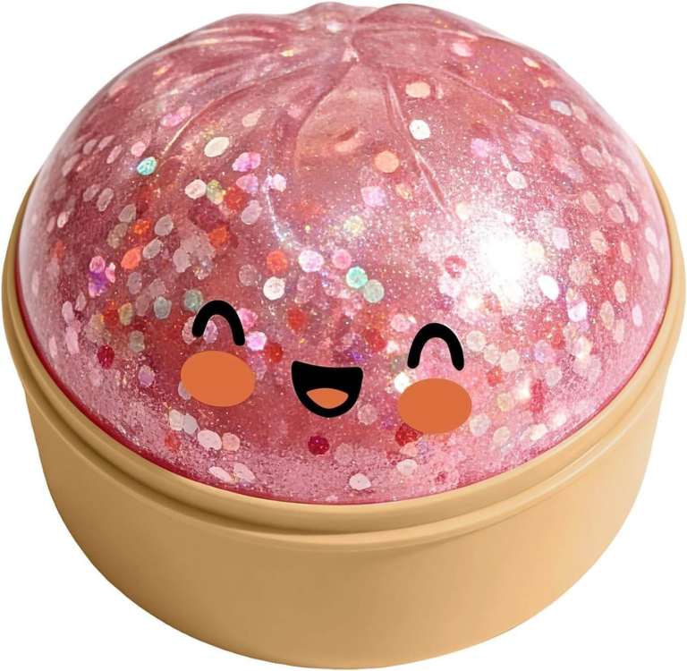 Dim Sum Bao Bun Glitter Dumpling New 