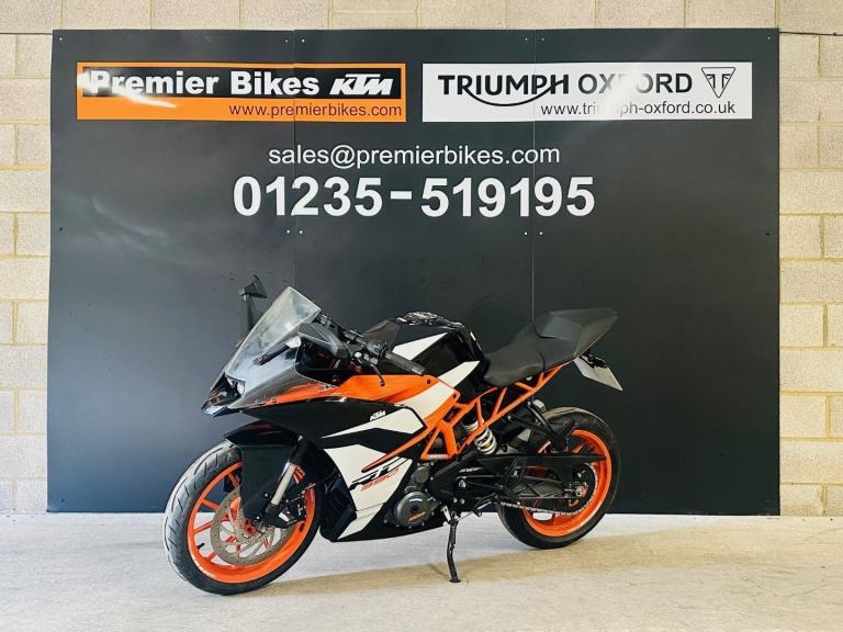 STUNNING 2017/17 KTM RC 390 MOTORCYCLE 