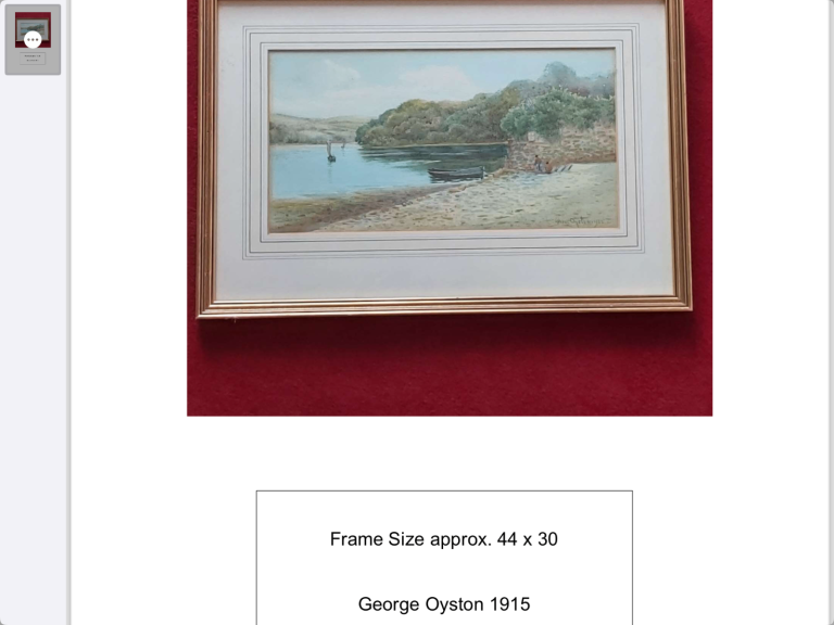 Watercolour paintings