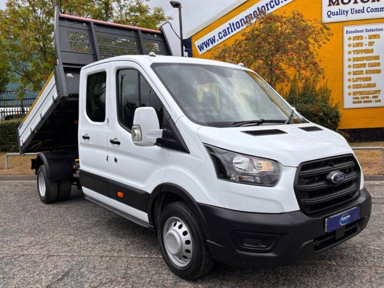 2021 Ford Transit 2.0 350 EcoBlue Leader Chassis Double Cab [ TIPPER ] 4dr RWD L3 Euro 6 (s/s Tip...