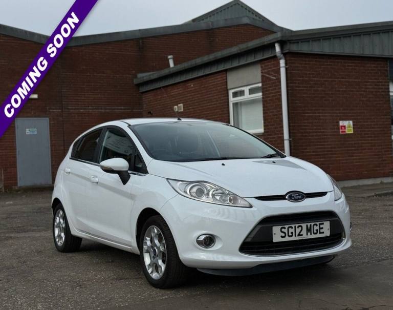 2012 Ford Fiesta 1.2 ZETEC 5d 81 BHP Hatchback Petrol Manual