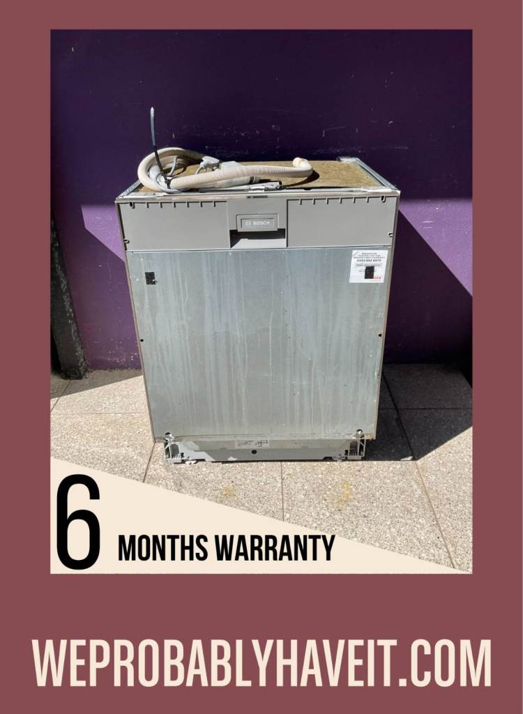 Bosch integrated dishwasher with 6mths warranty (9382)