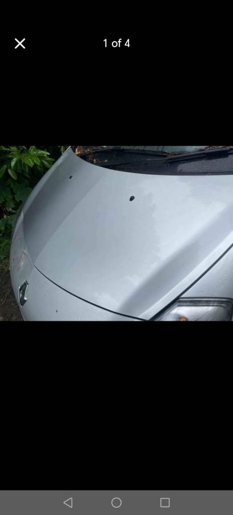 Clio Breaking Mk3 Bonnet TED69